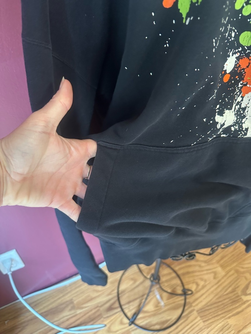 Black Fox Racing Hoodie - Picture 5 of 9